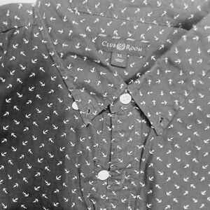 Anchor blue club room shirt